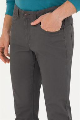 U. S. Polo Assn Мужские брюки из плотной ткани антрацитового цвета - U.s. polo assn фото 13