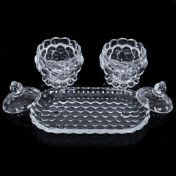 Ваза для сервировки стола 2 штуки на подставке 150 мл / RW-4251 /уп 16/ - Галеонтрейд фото 4