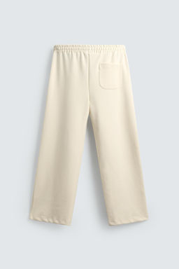 PANTAL?N JOGGER T?CNICO COSTURA / Crudo - Zara фото 8