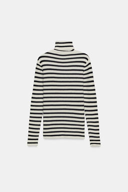 EXTRA-SOFT STRIPED KNIT JUMPER - Zara фото 5