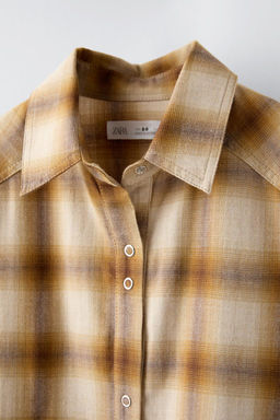 CHECK SHIRT - Zara фото 4