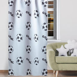 Штора «Этель» Goal, 145×260 см, блэкаут