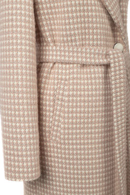 01-12117 Пальто женское демисезонное (пояс) - El podio фото 10