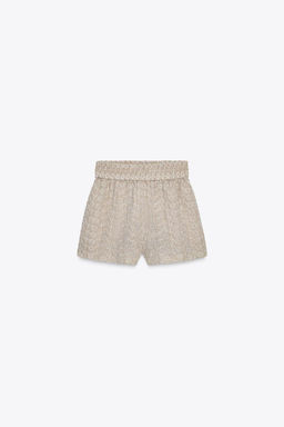 PERFORATED EMBROIDERY BERMUDA SHORTS - Zara фото 5