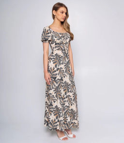 Платье #ОКТ035003, серый - Dommod фото 3