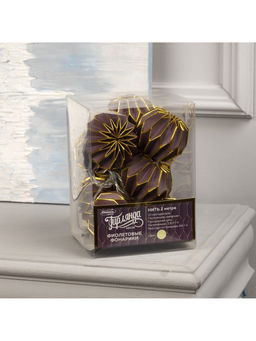 Гирлянда Нить 2 м с насадками Фиолетовый фонарик, IP20, прозрачная нить, 10 LED, от батареек АА?2, свечение тёплое белое - Luazon lighting фото 10