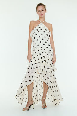 Vestido halter de volantes - H&m фото 5