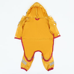 Комбинезон для собак, демисезонный, размер M (ДС 25-27, Ог 35-37, ОШ 27-29 см), жёлтый - Simaland фото 13