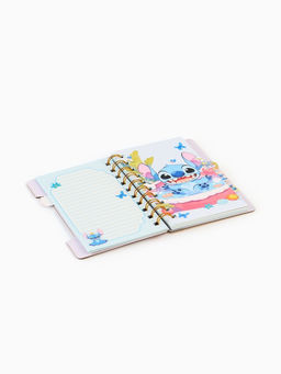 Подарочный набор: блокнот А6, 65 л, ручка, стикеры-наклейки, Стич