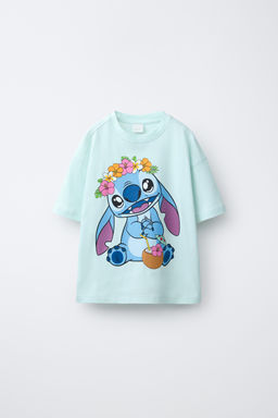 CAMISETA ESTAMPADO LILO & STITCH  DISNEY / Azul