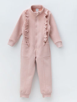 Комбинезон для девочки, розовый