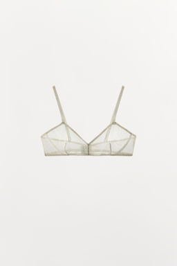 SUJETADOR MESH LUNARES / Crudo - Zara фото 4