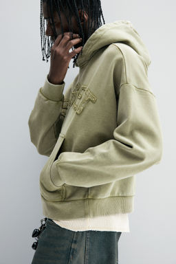 Sudadera con capucha y estampado Oversized Fit - H&m фото 11