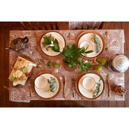 Скатерть Доляна Cup of tea 180х144 см, 100% хлопок, 164 г/м2  фото 9