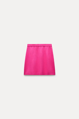 BASIC PLAIN KNIT SKIRT - Zara фото 11