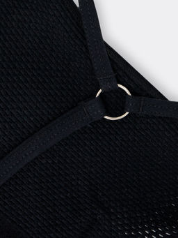 Цена за 2 штуки! Трусы женские стринги в черном цвете черный1 412724 - Mark formelle фото 8