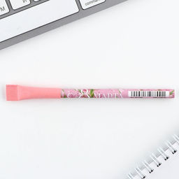 Подарочный набор, блок бумаги 30 л, ручка синяя паста 1.0 мм, наклейки 5 шт.«С 8 Марта»