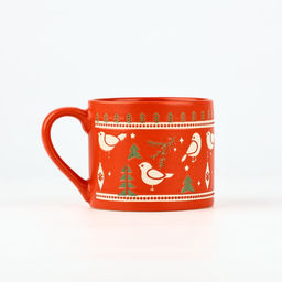 Кружка керамическая новогодняя Дорого внимание Новогоднее настроение, 320 мл  фото 4