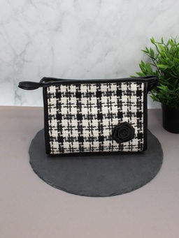 Косметичка "Rose", black (17х22х6,5 см)