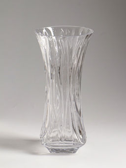 Ваза «Эбба», 25×12 см, стекло, прозрачная