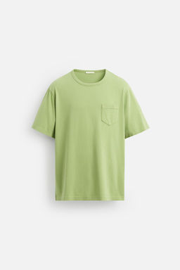 WASHED T-SHIRT WITH POCKET - Zara фото 7