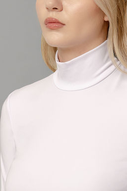 Арт.12803/3 Водолазка женская  42-50 (5 шт) Цвет:белый