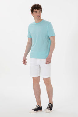 Erkek Regular Fit Bisiklet Yaka Aqua Ti__rt Sepette S_rpriz _ndirim - U.s. polo assn фото 4