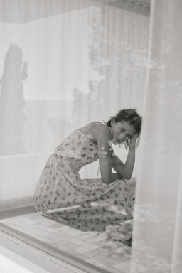Vestido de algod?n con tirantes de lazo - H&m фото 4