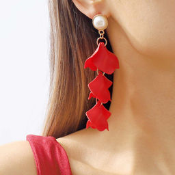 Серьги длинные на гвоздиках арт. 13 1413 (id 266679) - Rada фото 2