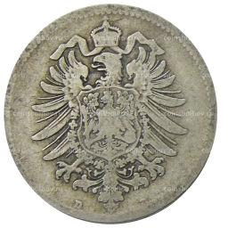 1 марка 1881 года D Германия