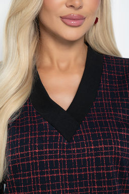 Платье Любите женщину (темно-бордовое) П11191 - Lt collection фото 4