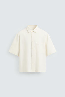 VISCOSE AND JUTE SHIRT - Zara фото 8