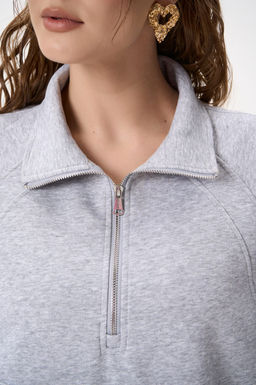 Свитшот Деми (темно-серый) - Эльза фото 13