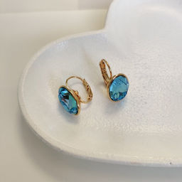 Серьги с кристаллами Swarovski