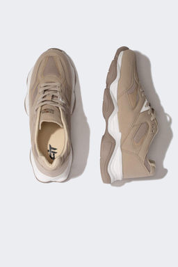 Мужская спортивная обувь на толстой подошве на шнуровке - Defacto фото 7