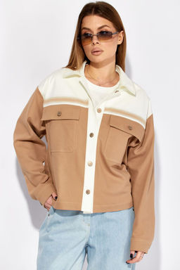 Жакет LAIKONY 724 песочный  фото 7