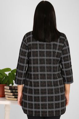 Рубашка в клетку осенняя - Almond фото 2