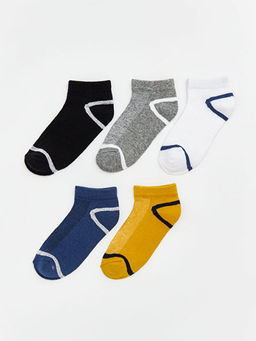 ?izgili Erkek ?ocuk Patik ?orap 5li