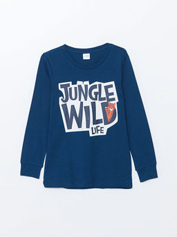 Bisiklet Yaka Erkek ?ocuk Pijama Tak?m? - Waikiki фото 2