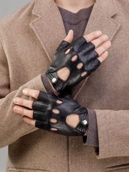 Перчатки мужские ш/п HP8350 black - Modo gru фото 4