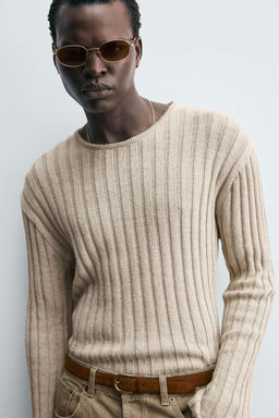 LIGHTWEIGHT RIBBED SWEATER - Zara фото 6