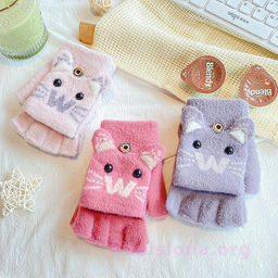 Митенки Cute cat - Купи слона фото 3