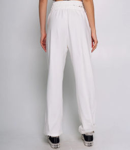 Спортивные брюки #БШ2286, белый - Dommod фото 4