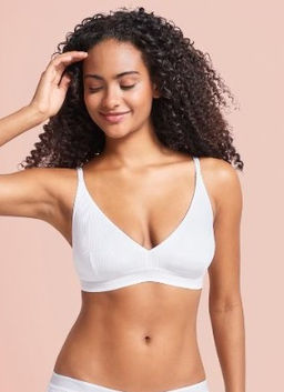 Мягкий бюстгальтер в рубчик ESMARA фото 10