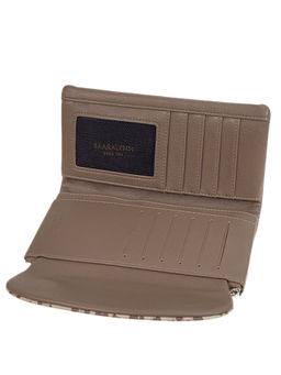 Женское портмоне из искусственной кожи, цвет хаки - Greta фото 2