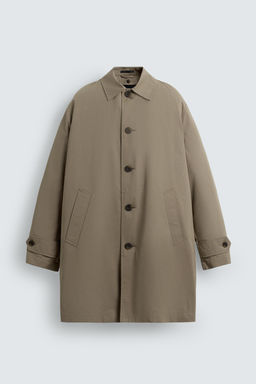 TRENCH COAT WITH DETACHABLE LINING