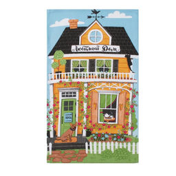 Полотенце кухонное Любимый дом 35х60 см - Доляна фото 2