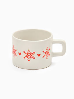 Кружка керамическая новогодняя Зимняя романтика, 320 мл, ручная работа - Дорого внимание фото 6