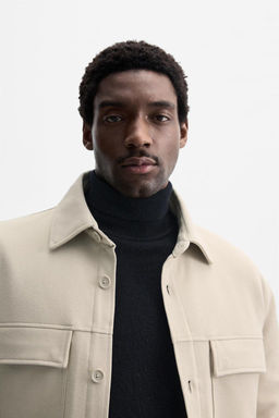 QUILTED OVERSHIRT - Zara фото 5