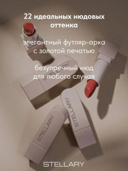 Stellary Помада для губ Устойчивая RICH NUDE тон 10 perfect nude  фото 4